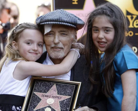 Dennis Hopper Gets His Star on Hollywood Walk of Fame While Fighting Prostate Cancer