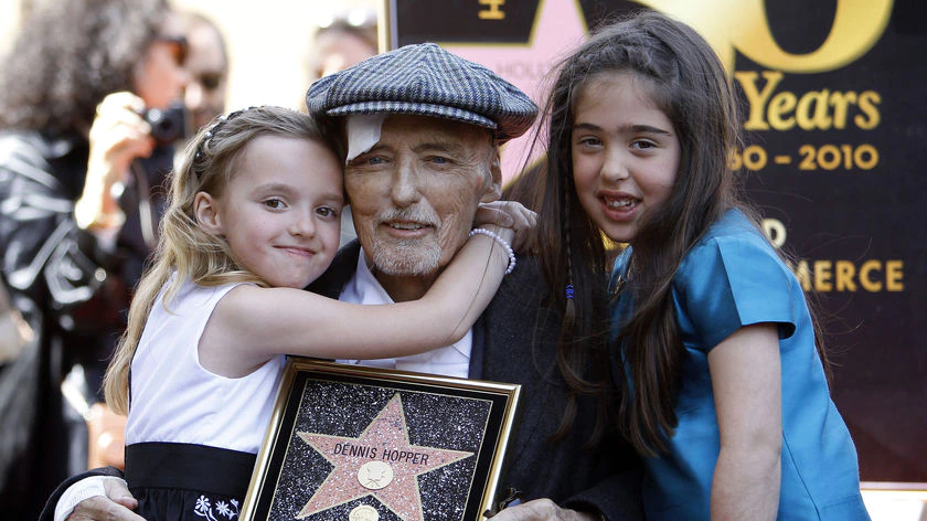 Dennis Hopper Gets His Star on Hollywood Walk of Fame While Fighting Prostate Cancer