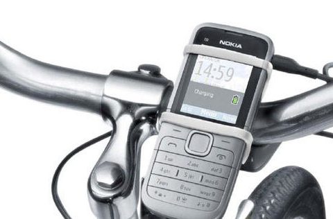 Nokia announces bicycle-powered phone charger
